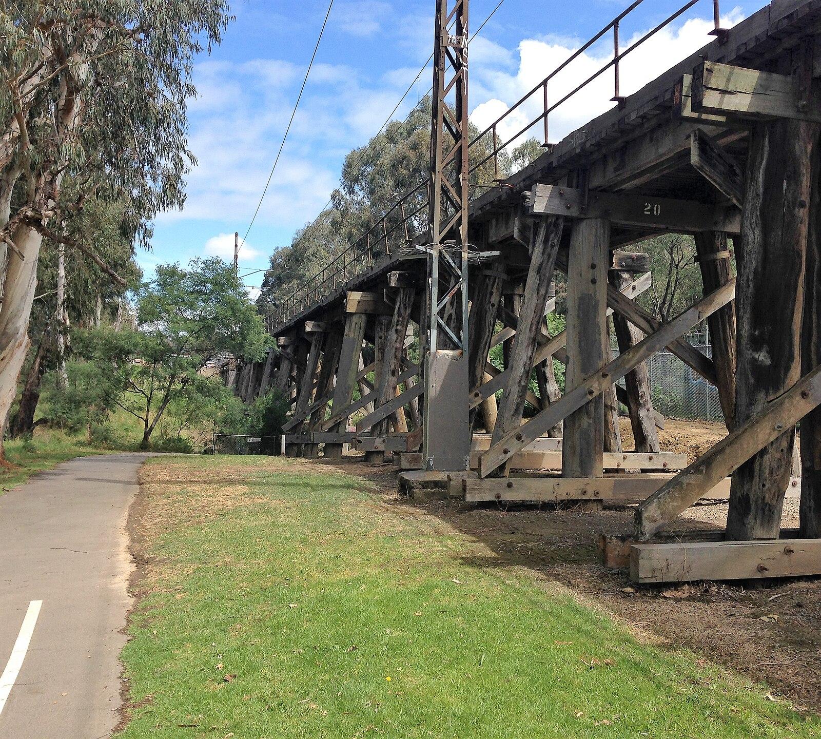 Eltham Rail Trestle Bridge
