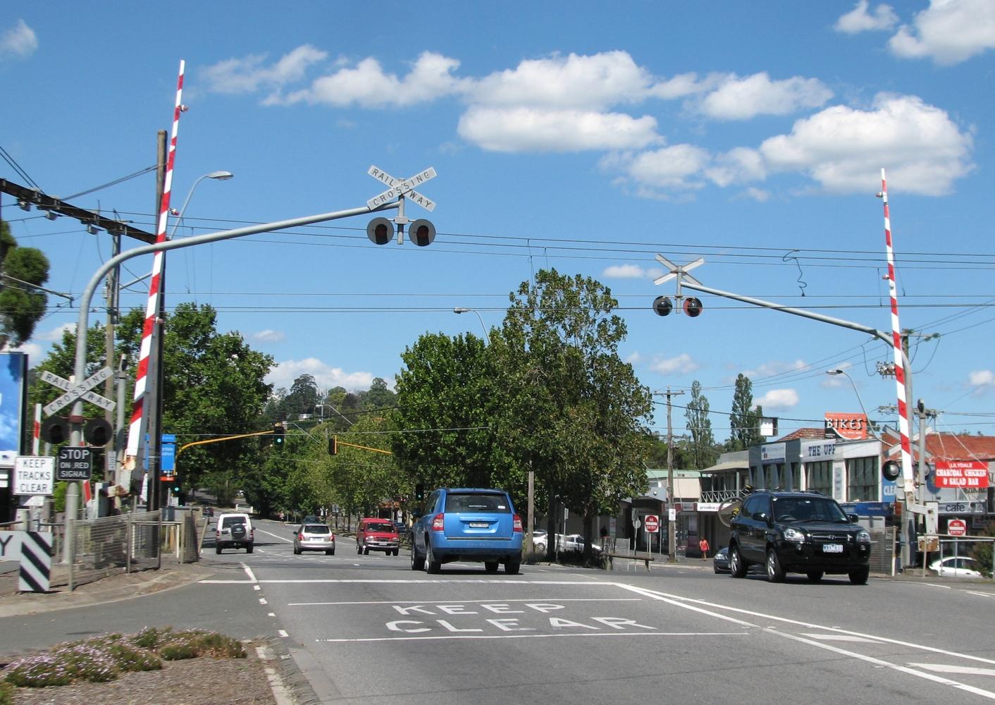 Lilydale Railway Crossing