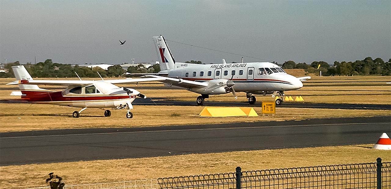 King Island plane at Moorabbin b