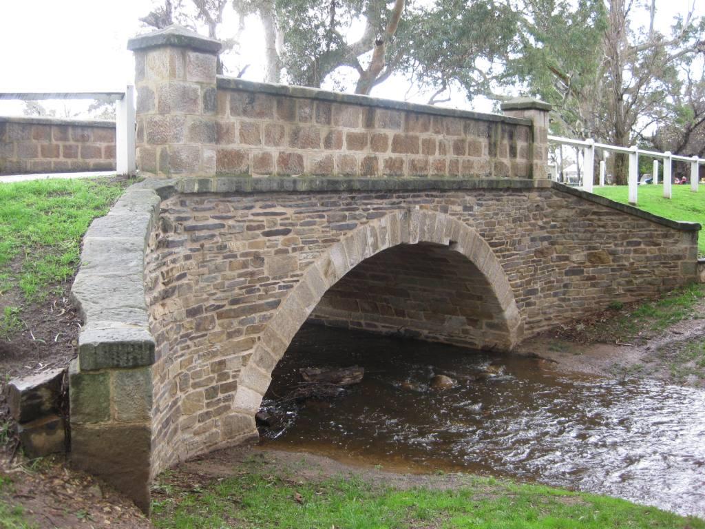 C Mitcham Reserve, Keystone Bridge