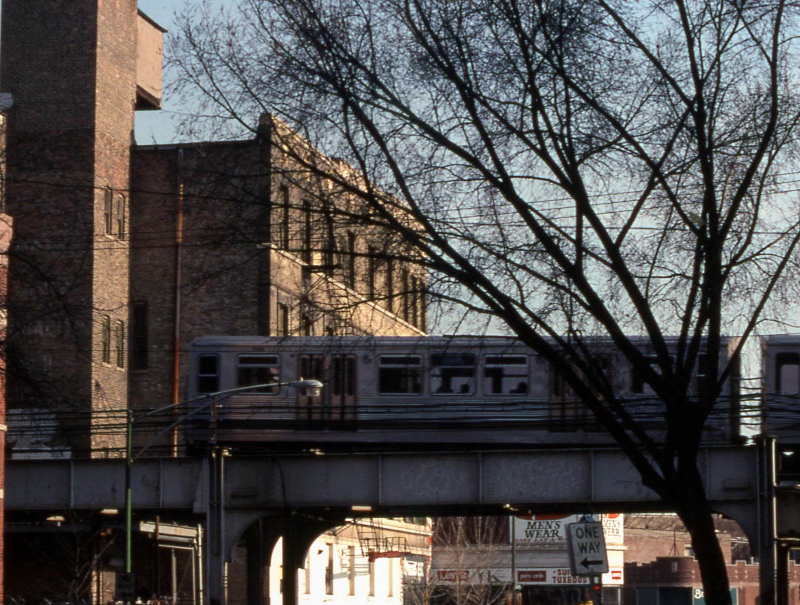 19990213 20 CTA Blue Line L Wicker Park