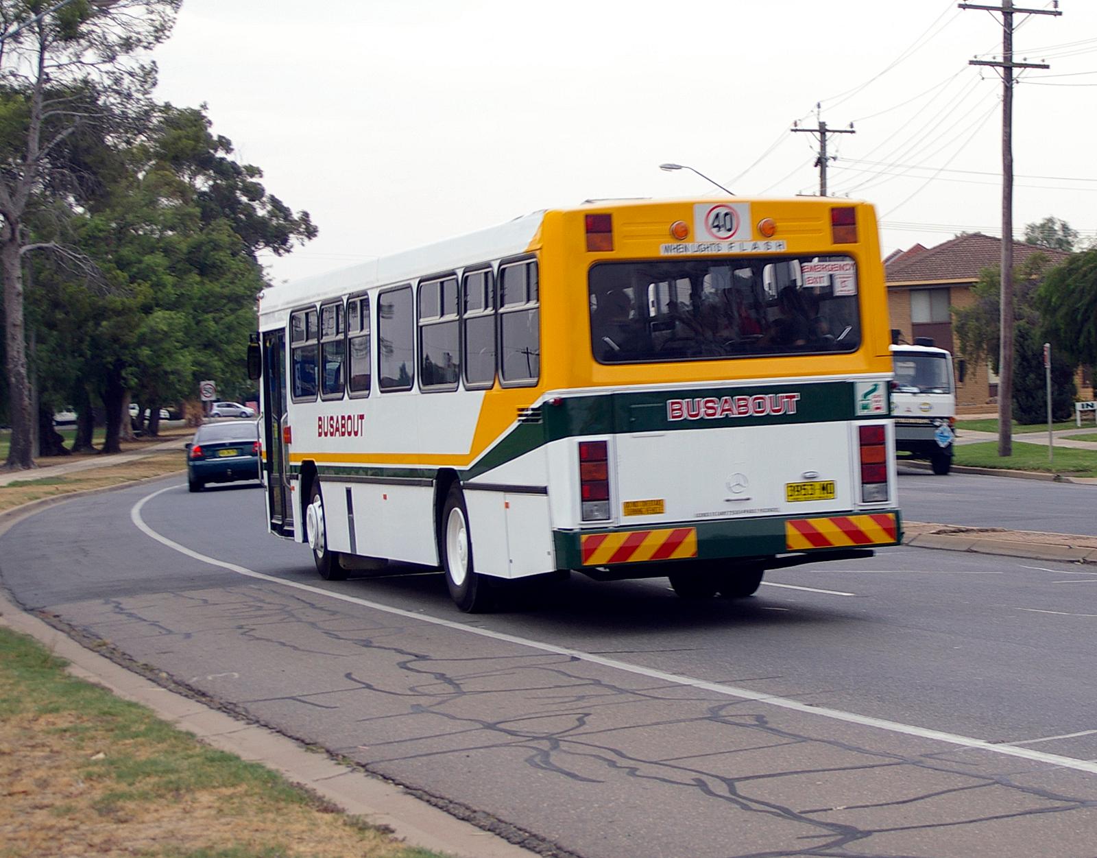 Busabout 3953 MO PMC bodied Mercedes Benz O405 (Ex Moorabbin Transit)