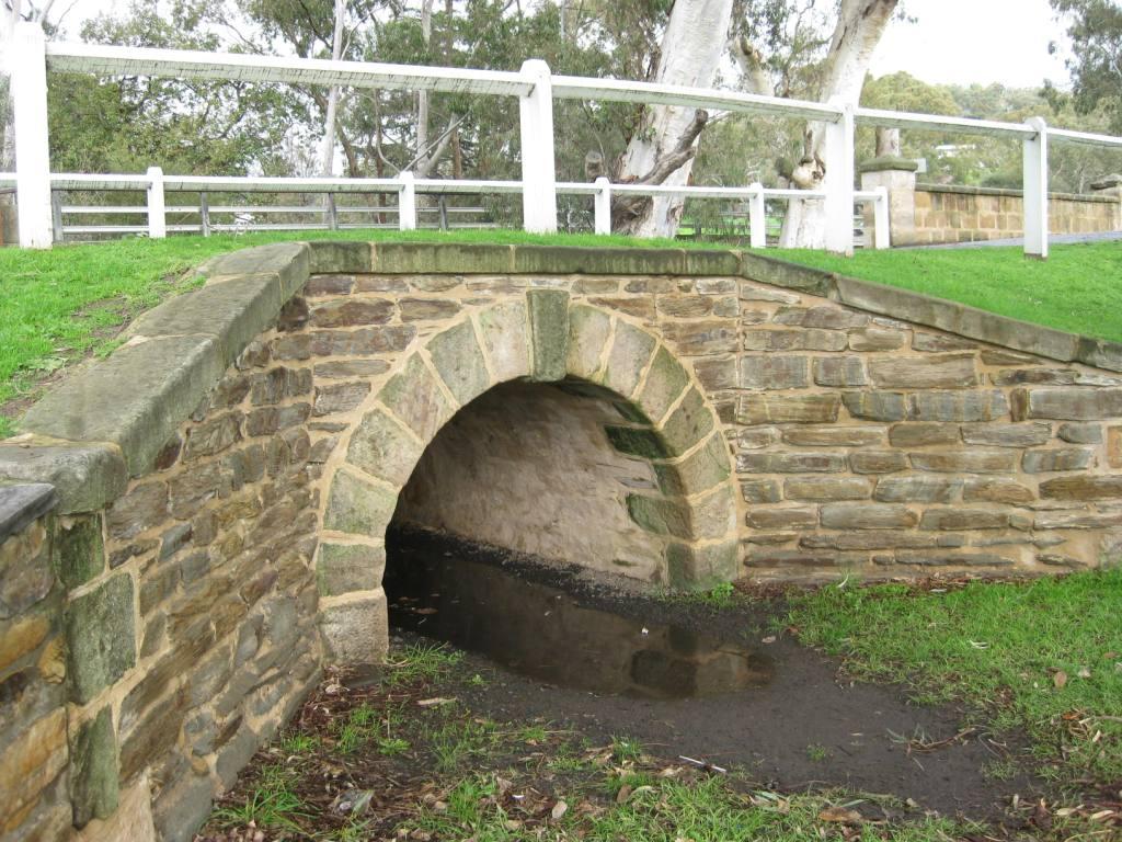 J Mitcham Reserve, small underpass