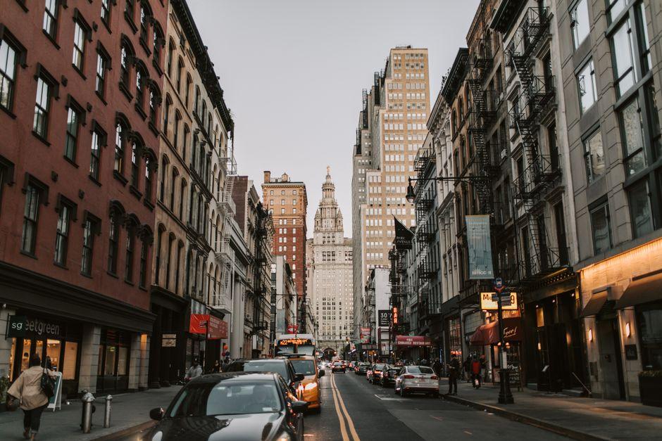 City Street in New York