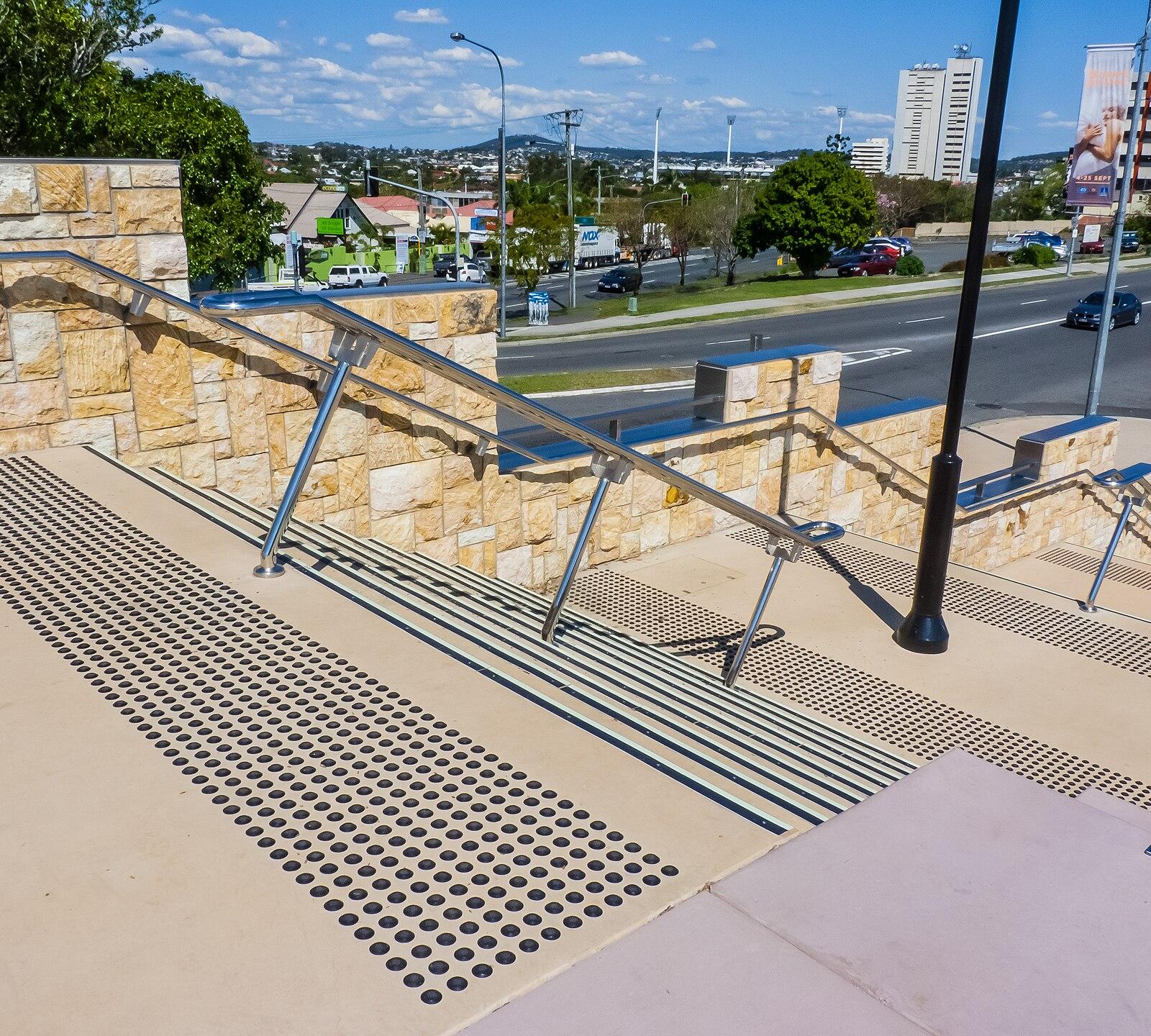 Kangaroo Point Park Amphitheatre stairs Kangaroo Point P1040662