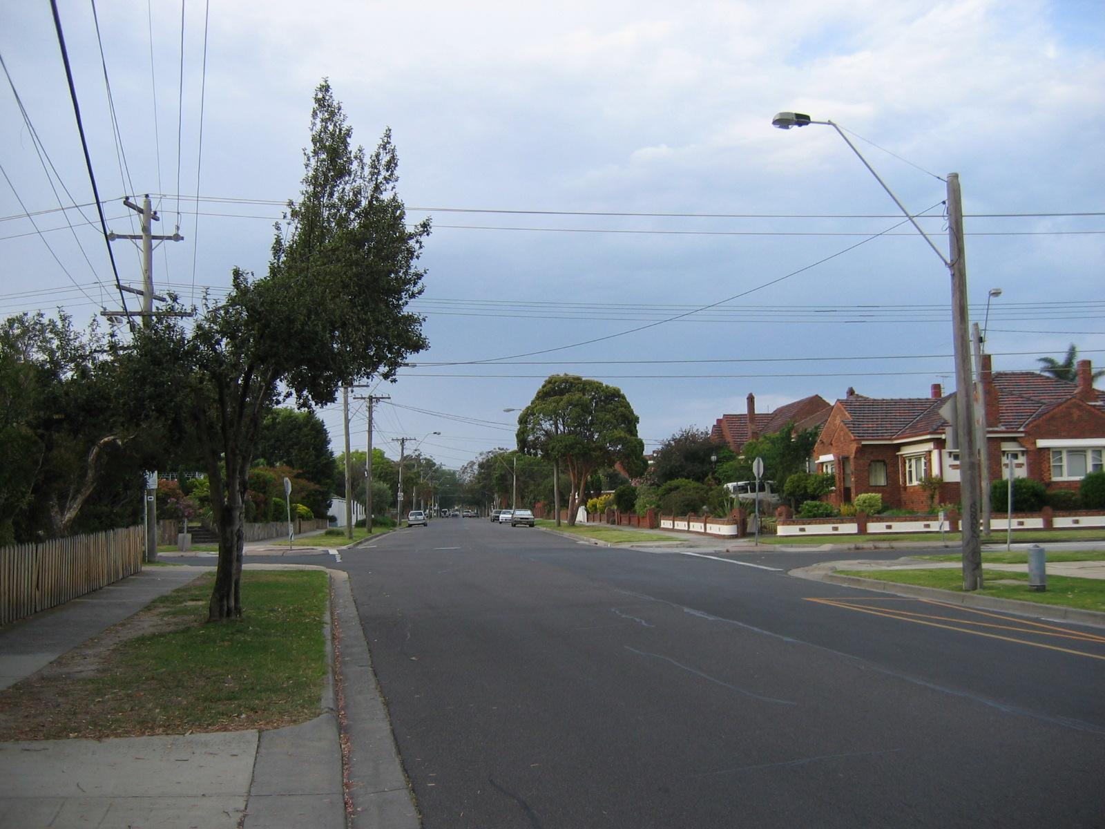 Mentone Parade southern end