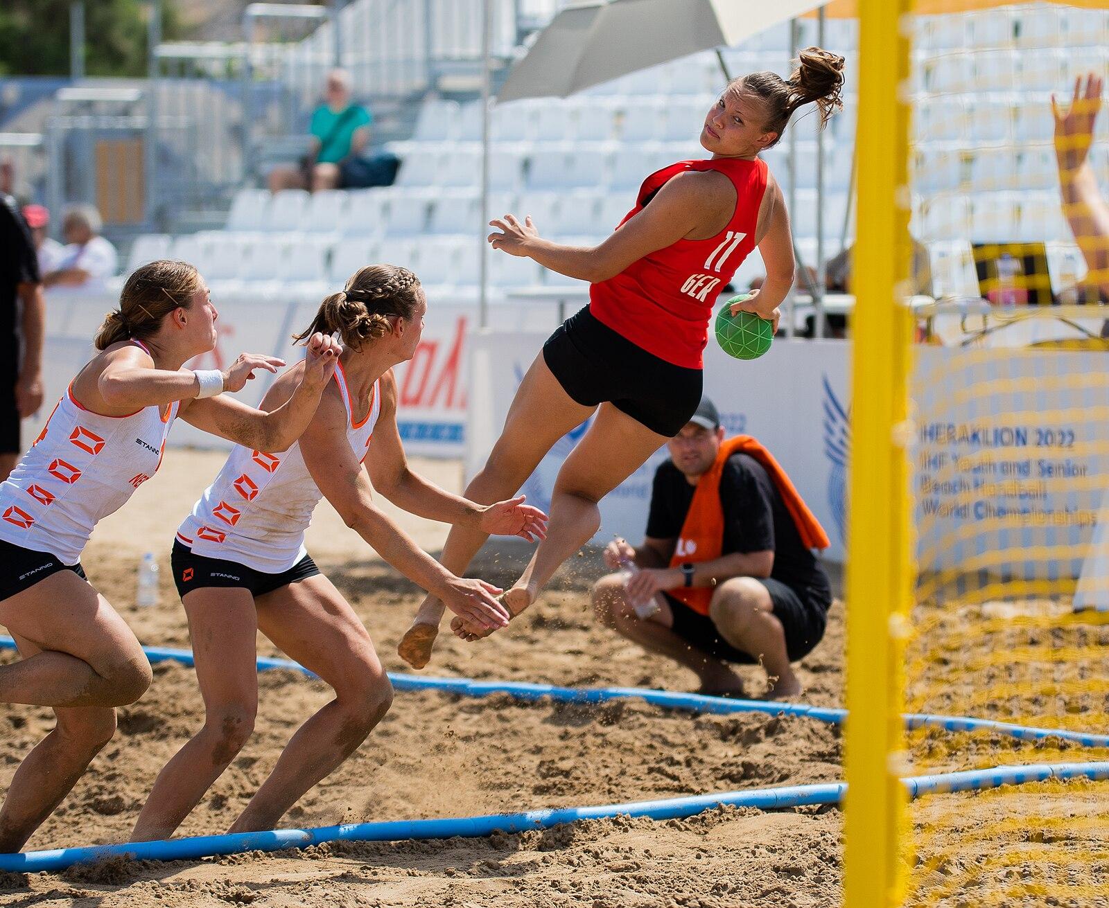 2022 Beach handball World Championships Women Main Round NED GER