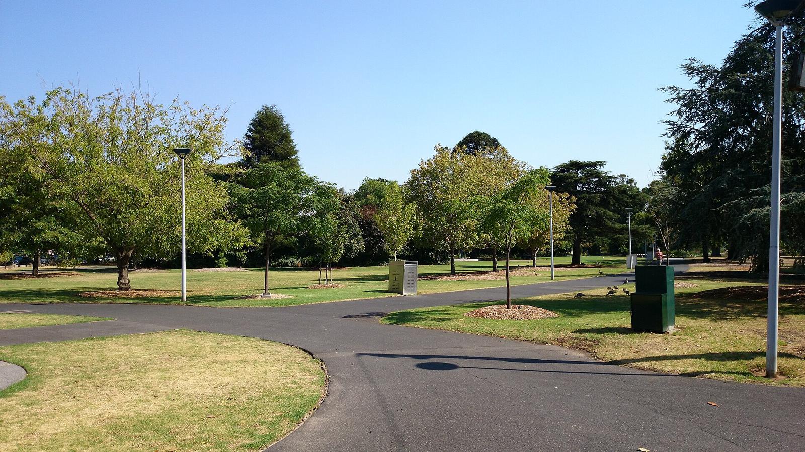Queens Park at Moonee Ponds
