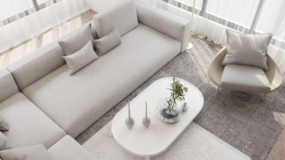 A Cozy Living Room Inside a House
