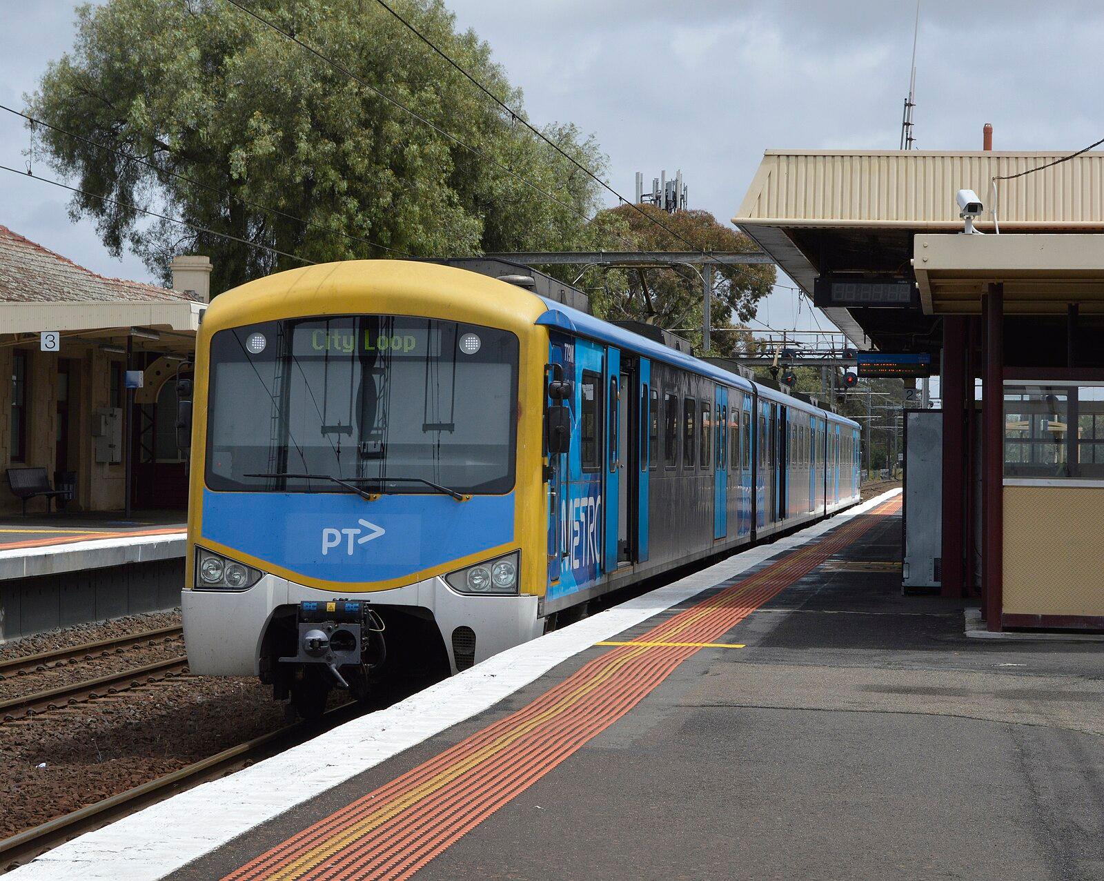 Siemens train at Werribee