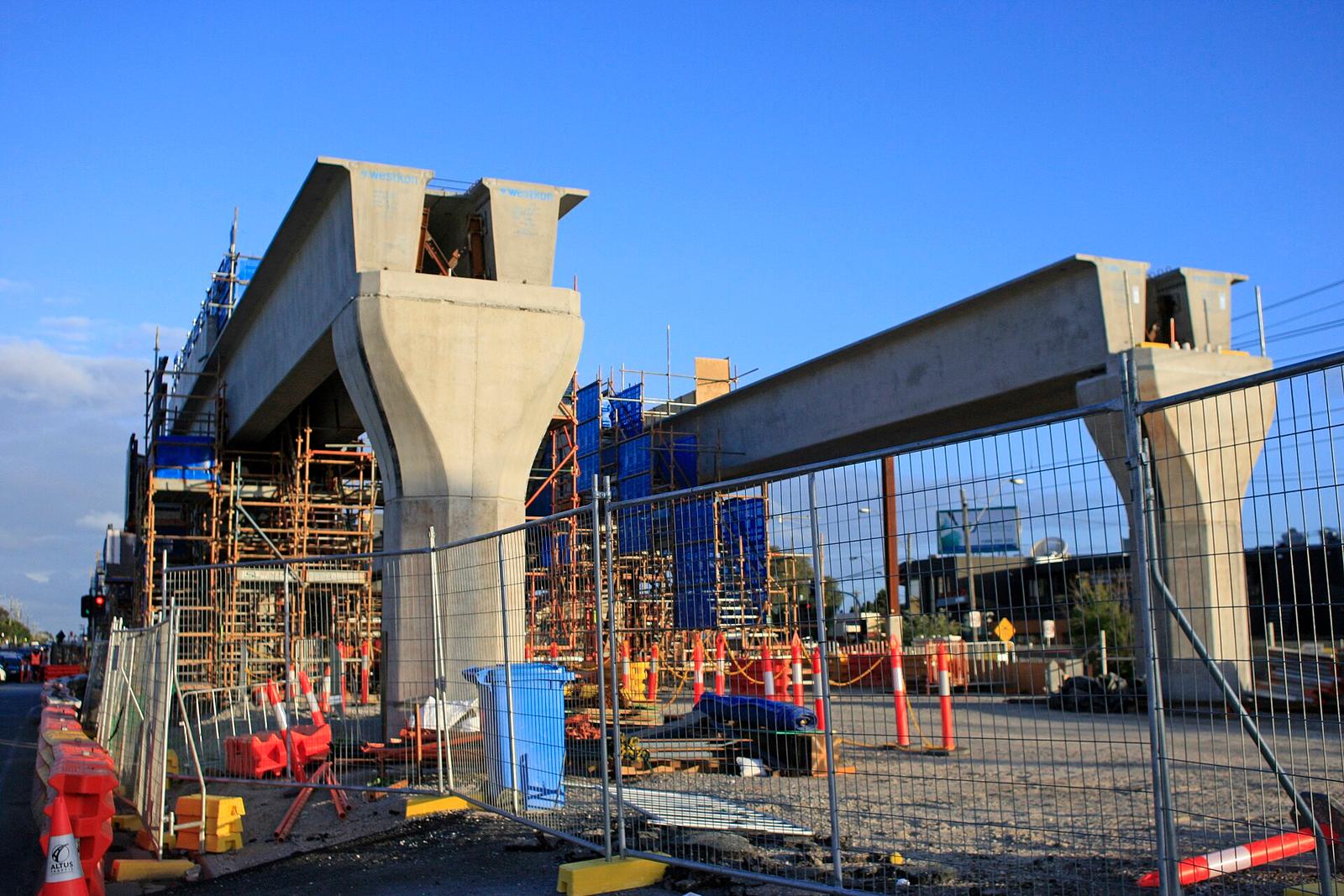 Clayton Skyrail Construction Teesnow